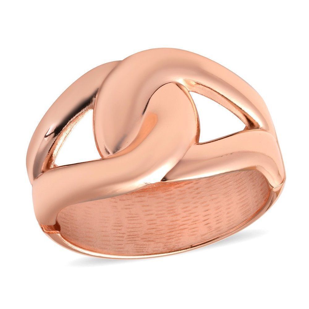 Link
Style Fancy Bangle Bracelet in Rosetone (6.75 In)